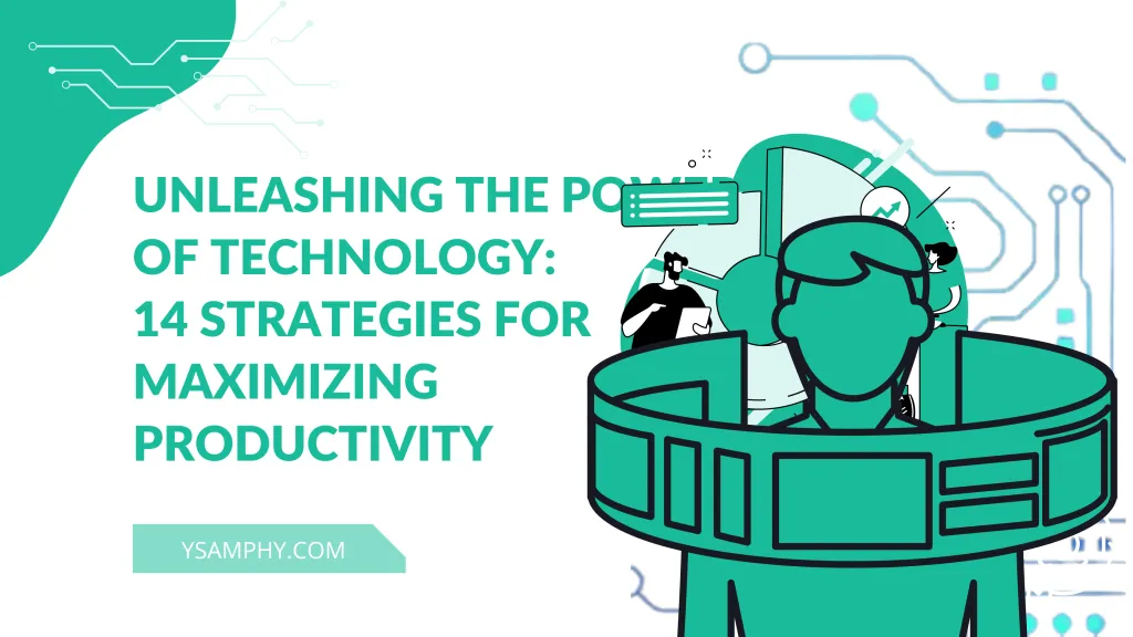 Use of technology for better productivity