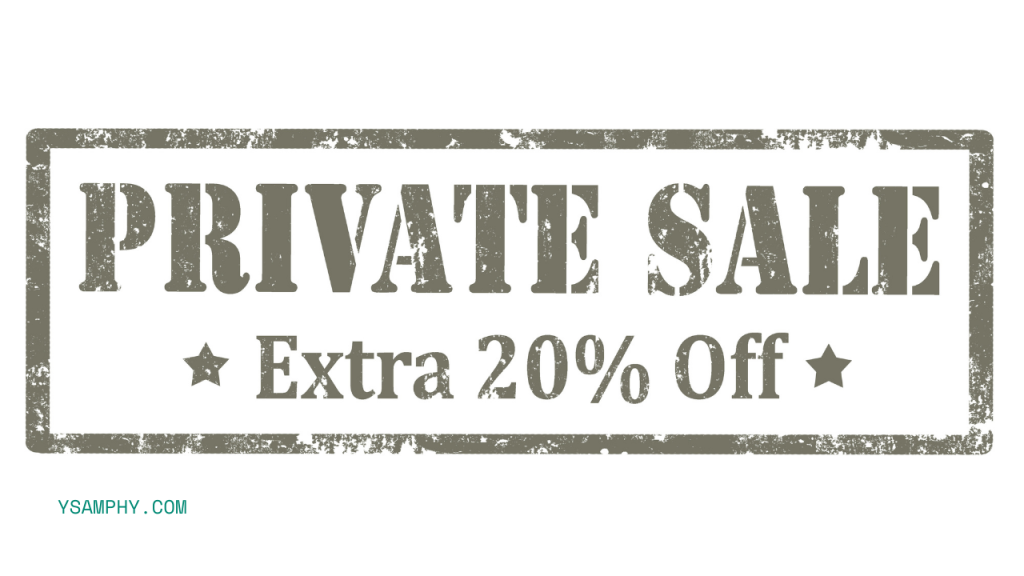 private sale of property