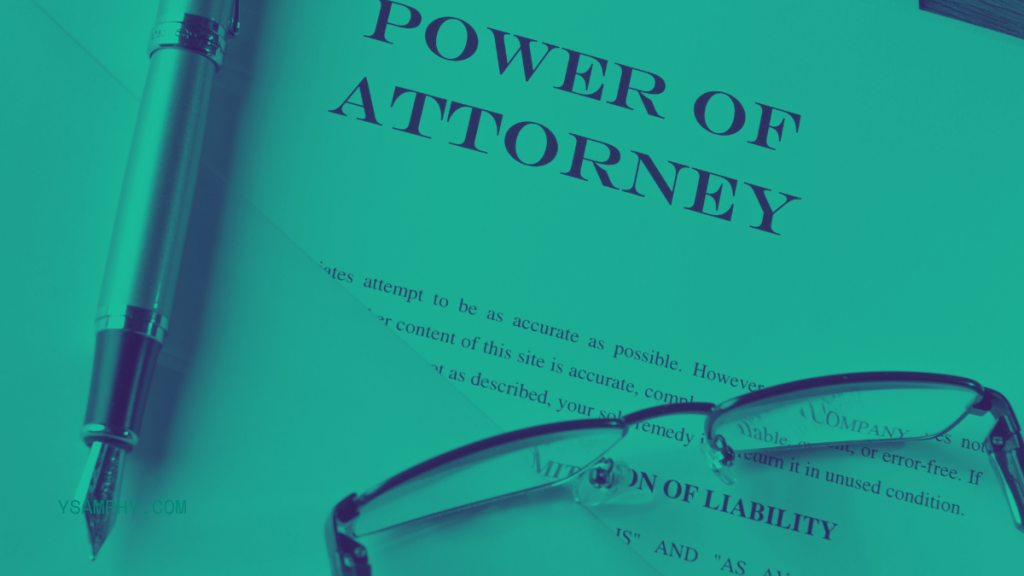 power of attorney