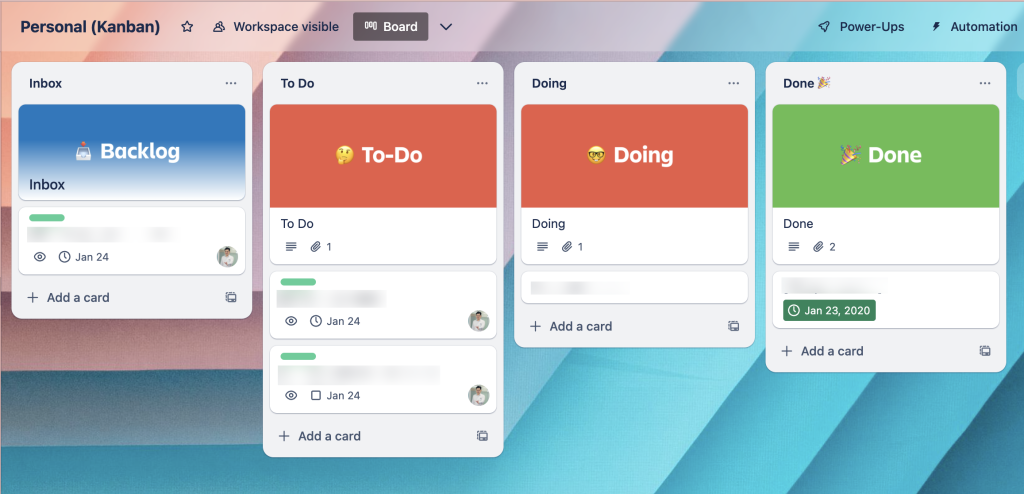 Mastering Trello Workflows: A Practical Guide To Boost Productivity 5 Trello Kanban workflow